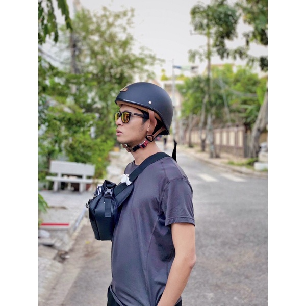 Nón 1/2 nửa đầu Bullog Gang gọn nhẹ thời trang