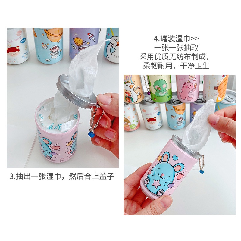 Khăn ướt lon mini 30 miếng
