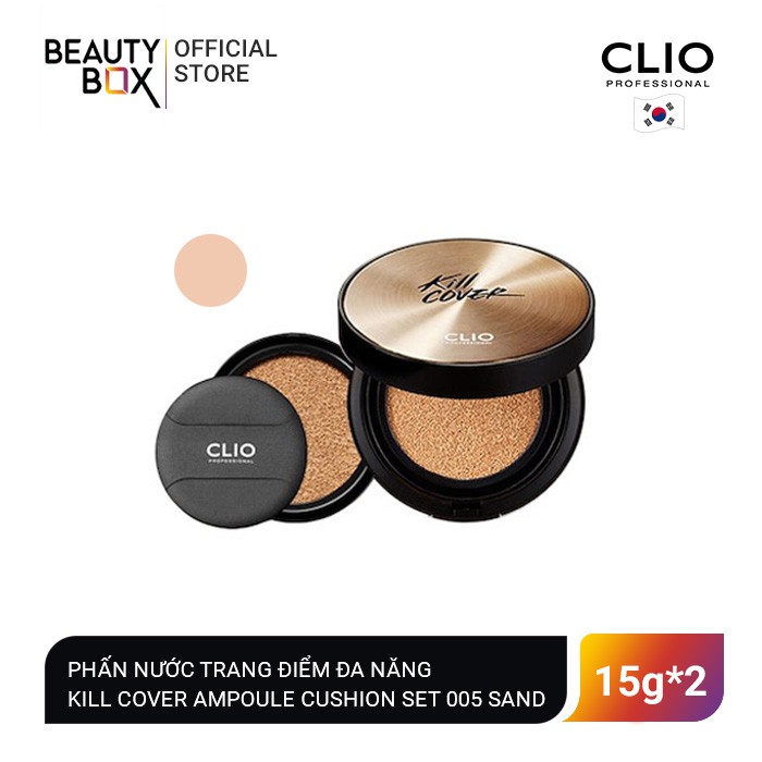 Phấn Nước Trang Điểm Đa Năng Clio Kill Cover Ampoule Cushion Set 15gx2 | BigBuy360 - bigbuy360.vn