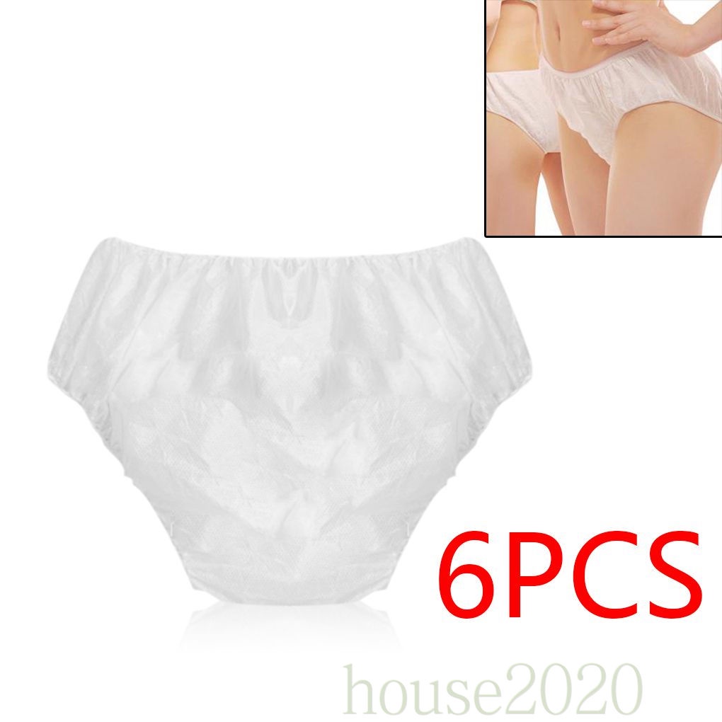 Set 6 Quần Lót Không Dệt Dùng Một Lần Thời Trang 2020