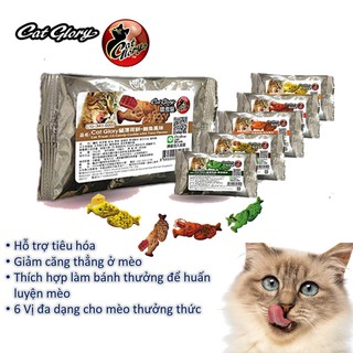 Thức ăn cho mèo Bánh cỏ bạc hà Catnip gói 20g đồ ăn vặt bổ sung dinh dưỡng cho mèo