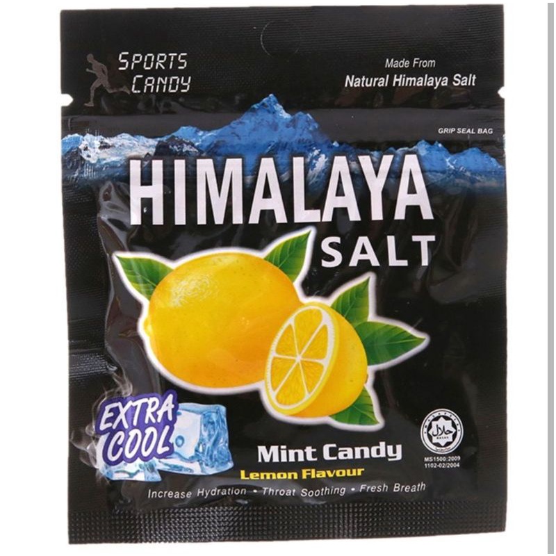Kẹo Bạc Hà Chanh Muối Himalaya Salt Gói 15G
