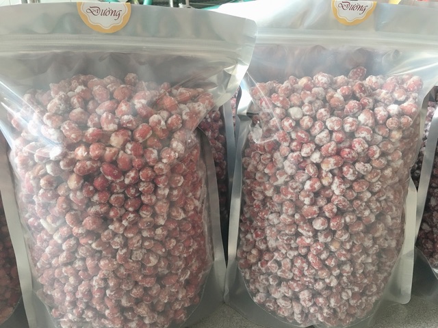 1Kg Đậu phộng rang đường loại nhất (Túi zip)