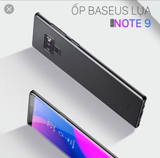 Ốp lưng Galaxy Note 9 hiệu Baseus Lụa nhám siêu mỏng ( chính hãng )