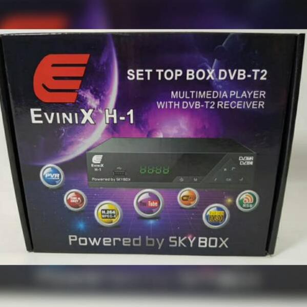 Bộ Đầu Thu Kỹ Thuật Số Evinix Stb H-1 Dvb T2 Q7 Dành Cho Máy Nghe Nhạc H1