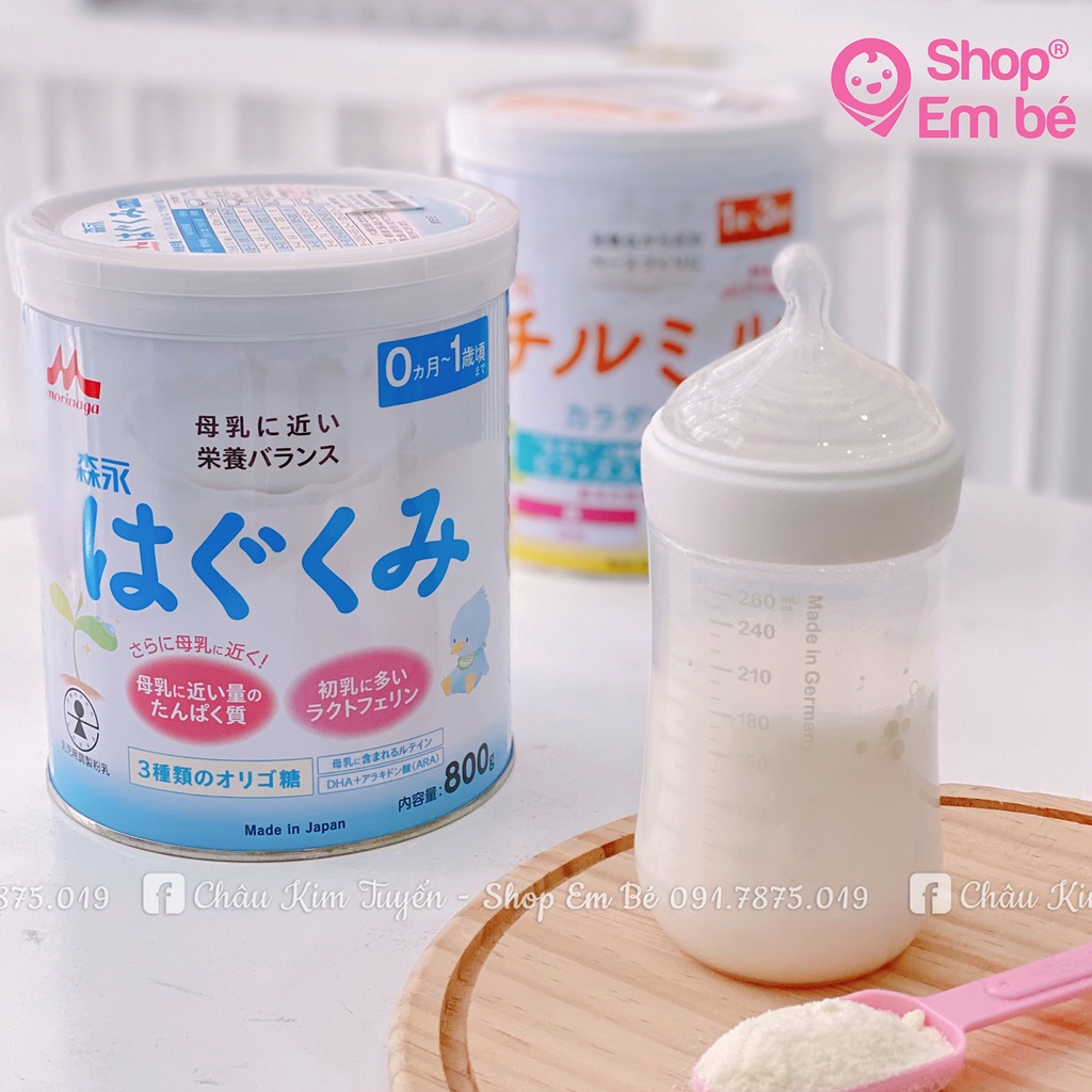 [MẪU MỚI] Sữa Bột Morinaga Nhật Số 0, Số 9 Cho Bé 800gr