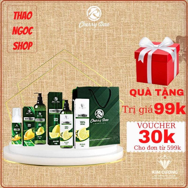 Dầu Gội Bưởi ( 250ml )- Dầu Xả ( 150ml ) - Serum dưỡng tóc( 100ml ) - combo chăm sóc Tóc CRD- Hàng Chính Hãng