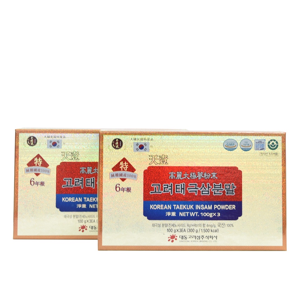 Bột Thái Cực Sâm DAEDONG GINSENG Hàn Quốc Gộp 300G