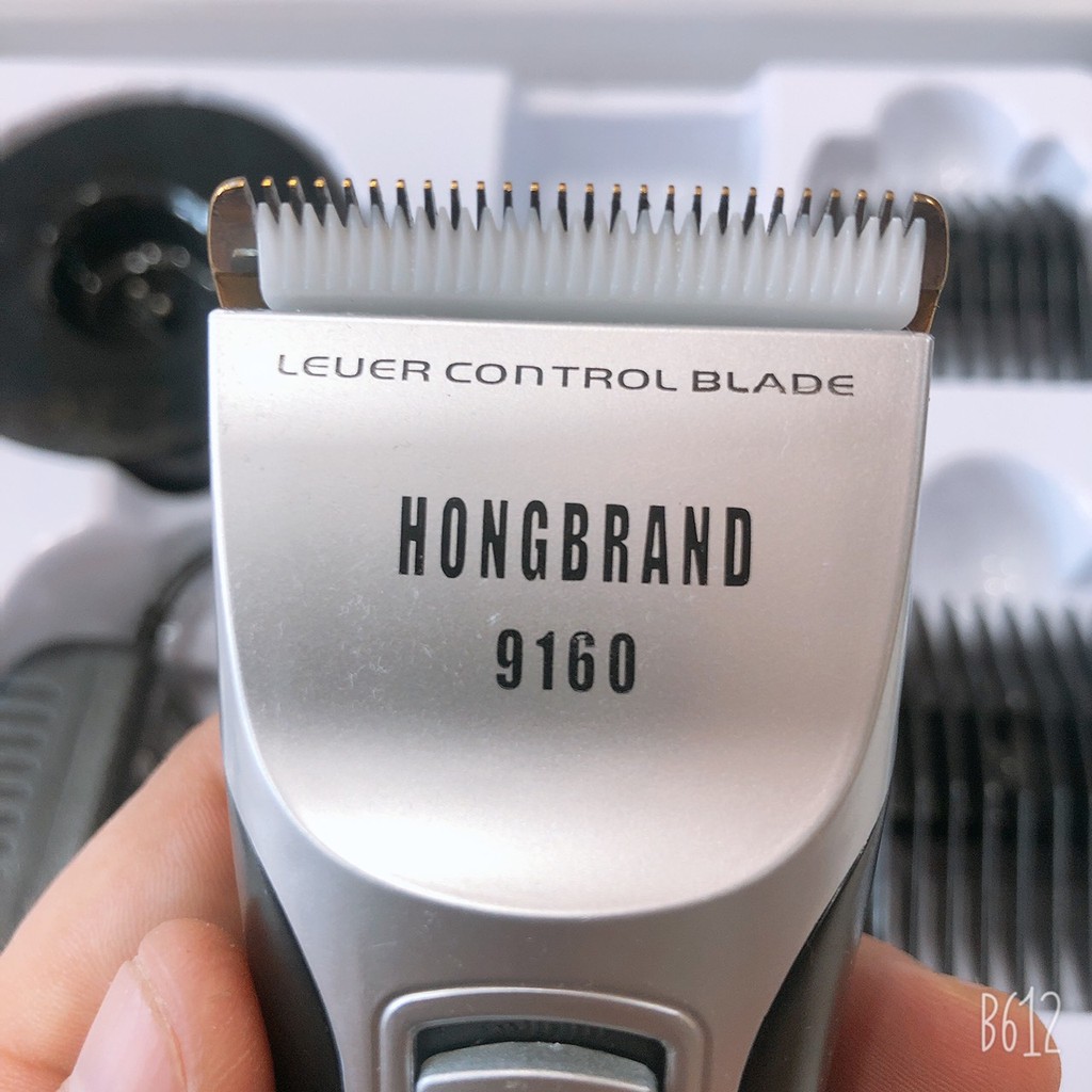 Tông đơ cắt tóc HONGBRAND 9160.lưỡi sứ.máy chạy cực êm