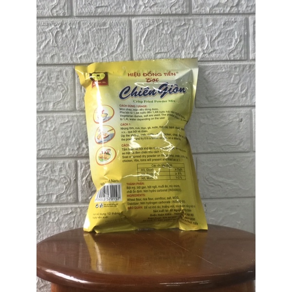 Bột Chiên Giòn Hiệu Đồng Tiền 1kg Dành Cho Nhà Hàng Căn Tin