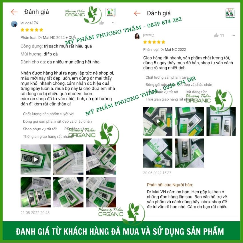 Dr Mai, Serum sạch mụn Dr Mai 6ml, lựa chọn hoàn hảo cho làn da mụn