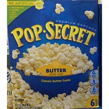 Ngô nổ bơ ngậy Pop Secret Premium 540g  - Mỹ