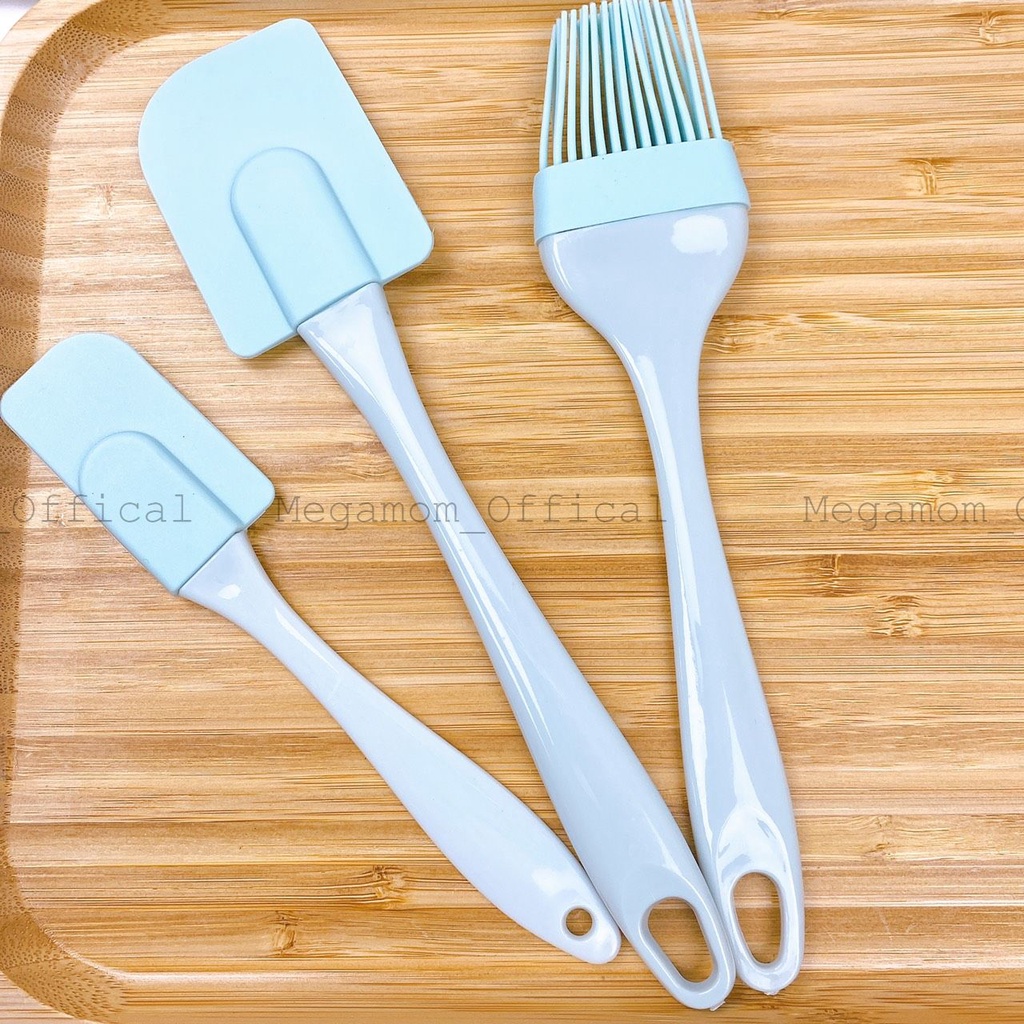 Set Phớt Và Chổi Quét Dầu 3 Chi Tiết, Dụng Cụ Làm Bánh