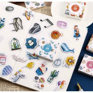 Set 40 sticker dán trang trí