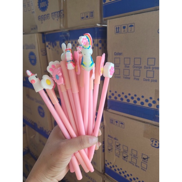 Set 20 bút bi nước hình thú ngộ nghĩnh