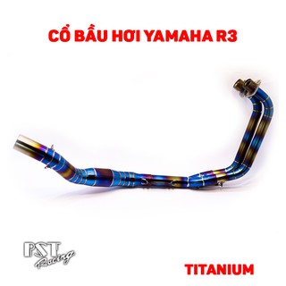 Cổ bầu hơi Titanium Yamaha R3 cao cấp