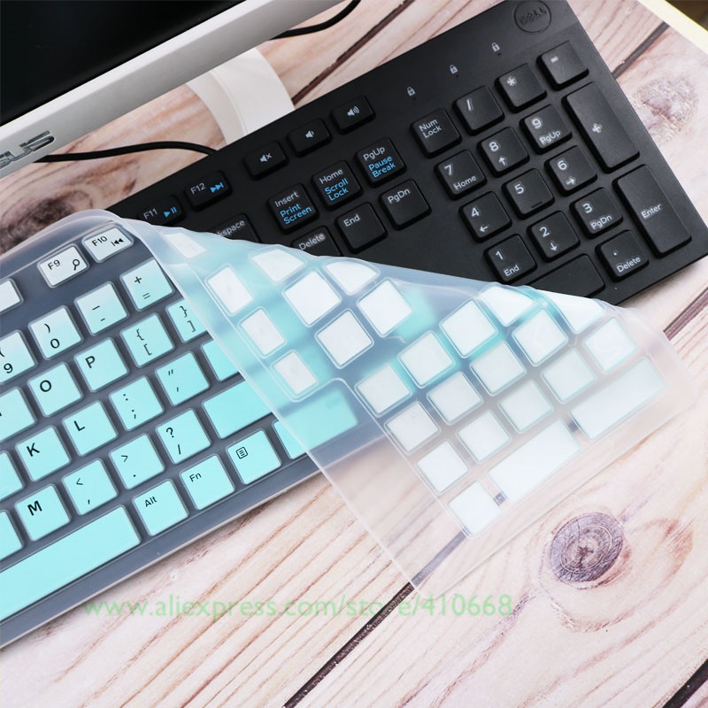 Vỏ PC Bảo Vệ Bàn Phím Cho DELL inspiron AIO kb216 kb216p kb216t km/wk636