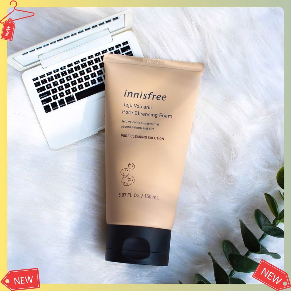 Sữa rửa mặt tro núi lửa Jeju volcanic pore cleasing foam 150ml [MAX RẺ]