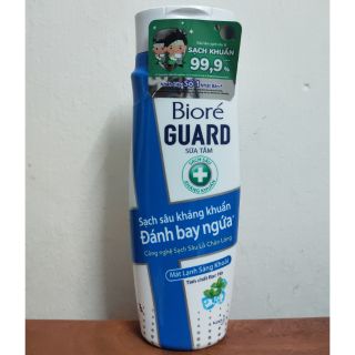 Sữa tắm Biore Guard bạc hà 220g