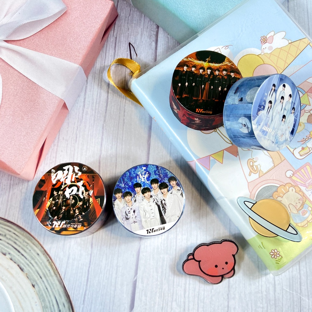 Teens In Times TNT Album Washi Tape Handbook Diy Stickers
