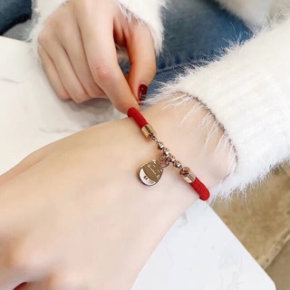 ✨ vòng tay đỏ mèo neko may mắn ✨