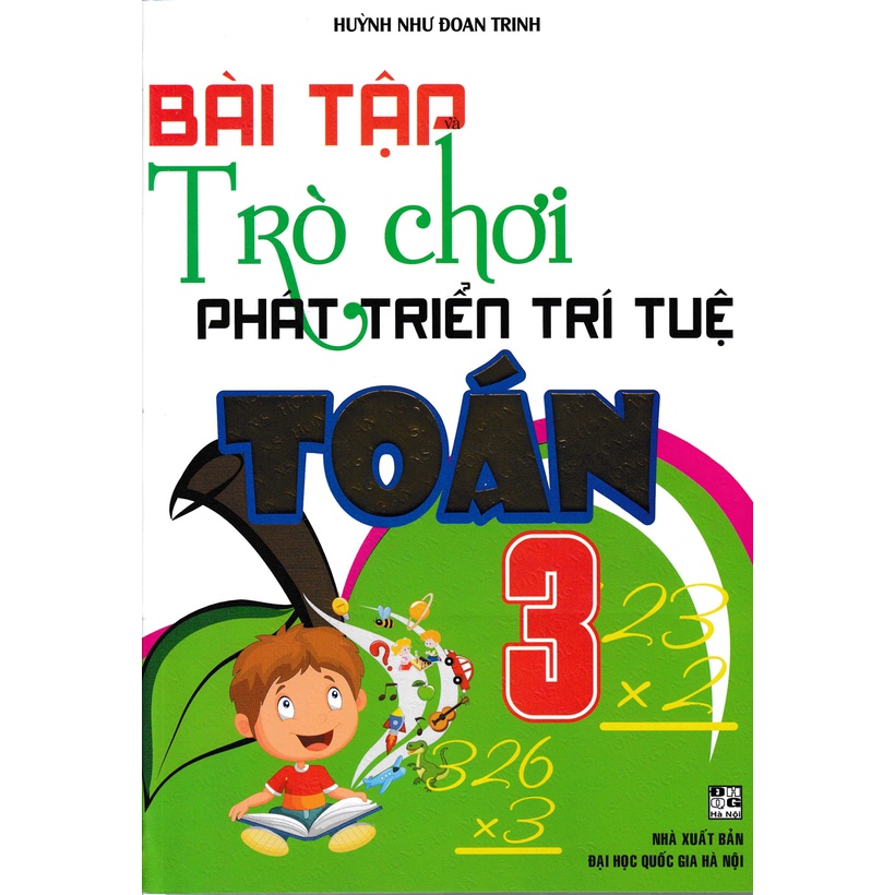 Sách - Bài Tập Trò Chơi Phát Triển Trí Tuệ Toán Lớp 3