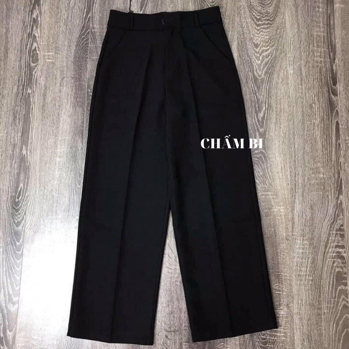 Quần Ống Rộng Khóa Cúc Dài 97cm - Q.005