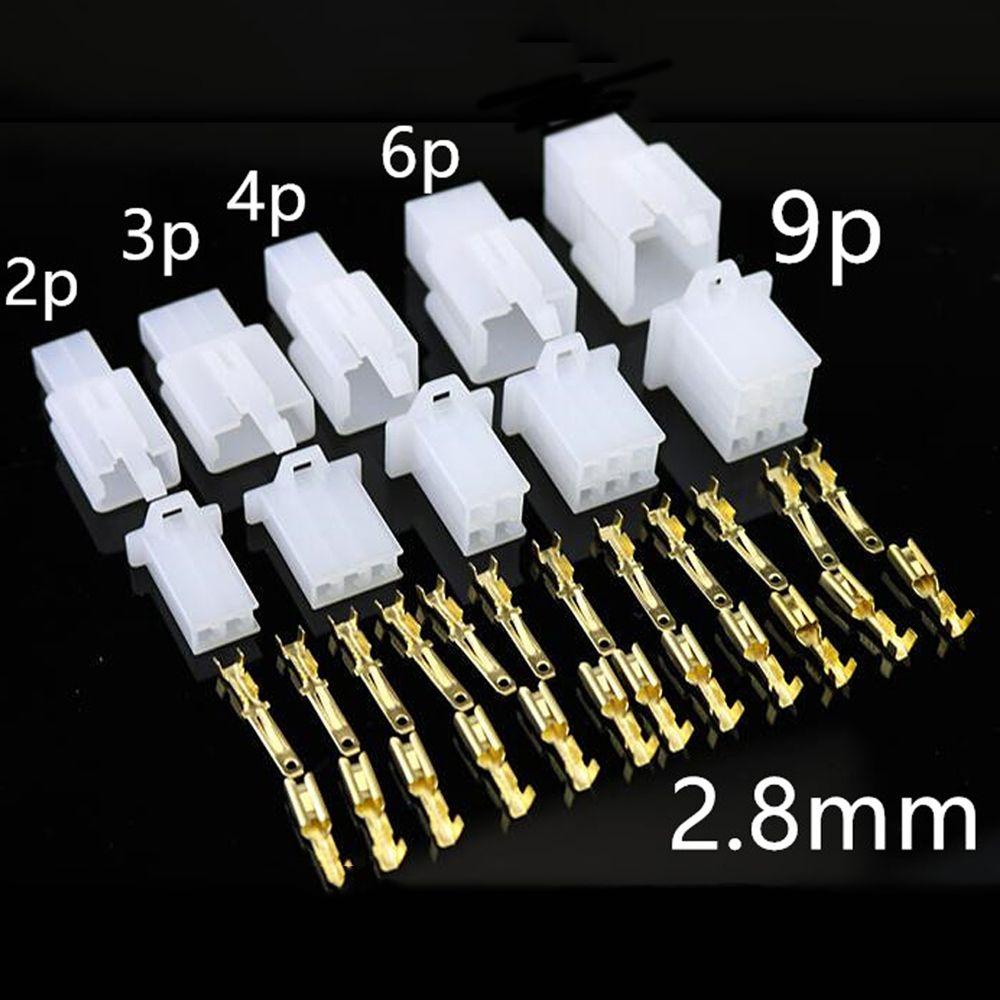 Norman Set 5 Đầu Nối Dây Điện 2 3 4 6 9 pin Cho Xe Máy