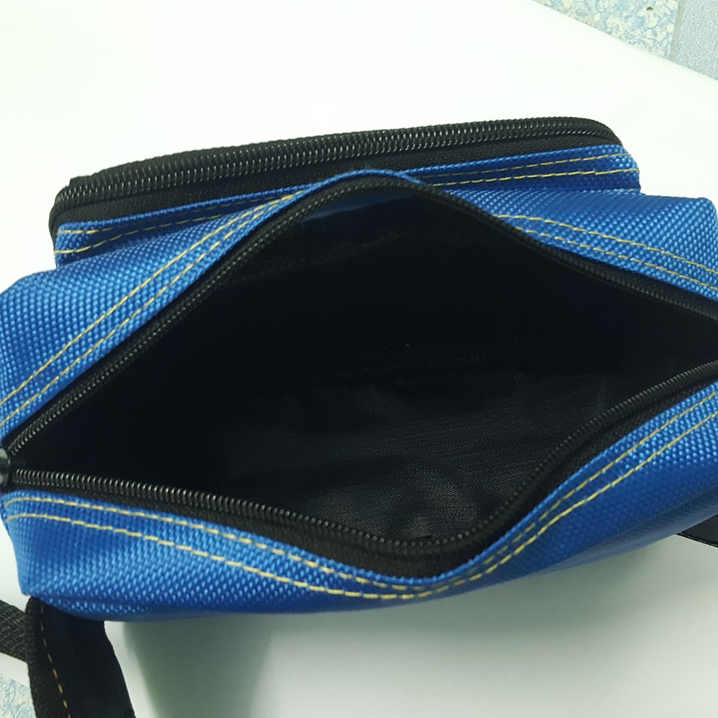 [Rẻ nhất shopee] Túi đồ nghề đeo bụng loại mini siêu bền siêu tốt màu đen và xanh dương