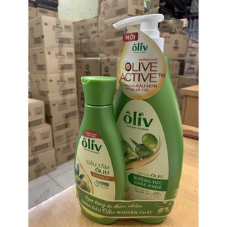 Dầu Gội Dưỡng Tóc Ôliv 650ml  Chắc Khoẻ Tặng