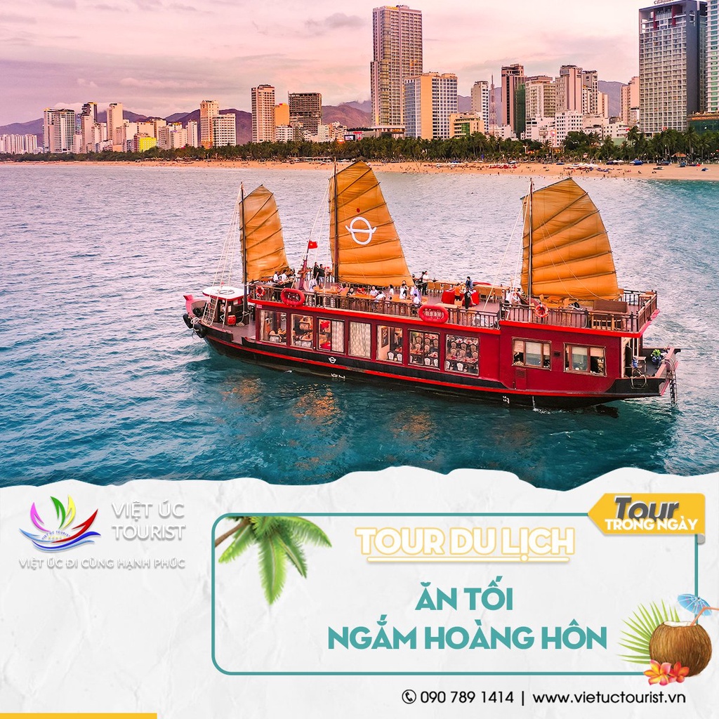 Bữa tối 5 sao trên du thuyền EMPEROR CRUISES Nha Trang | Việt Úc Tourist