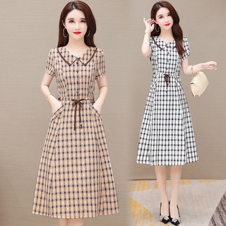 Váy Đầm Kẻ Hàng Quảng Châu