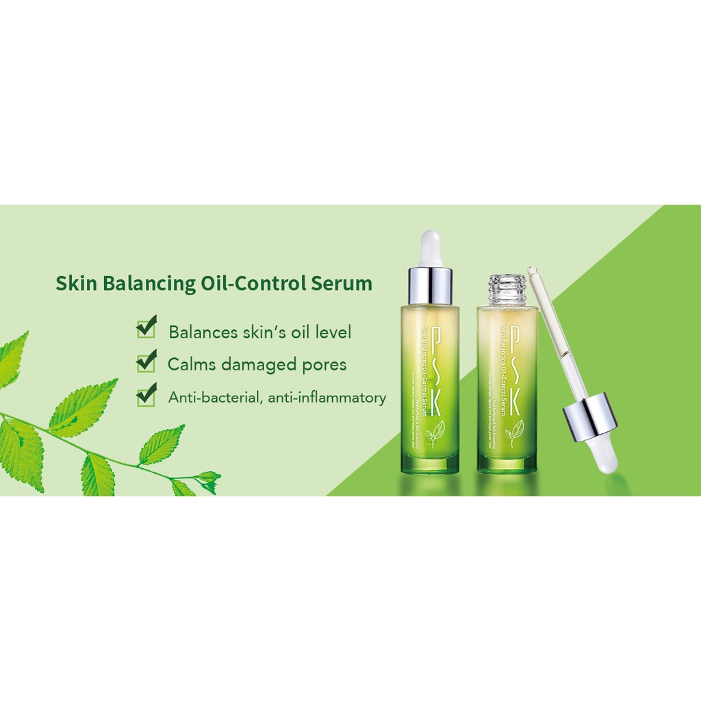 Serum dưỡng ẩm cân bằng kiểm soát da dầu PSK Skin Balancing Oil Control Serum 34 ml