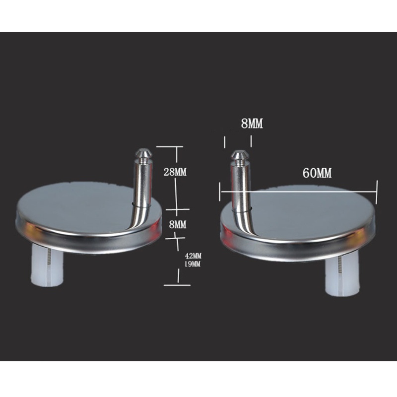 1 Cặp Ốc Vít Cố Định Nắp Bồn Cầu Chuyên Dụng