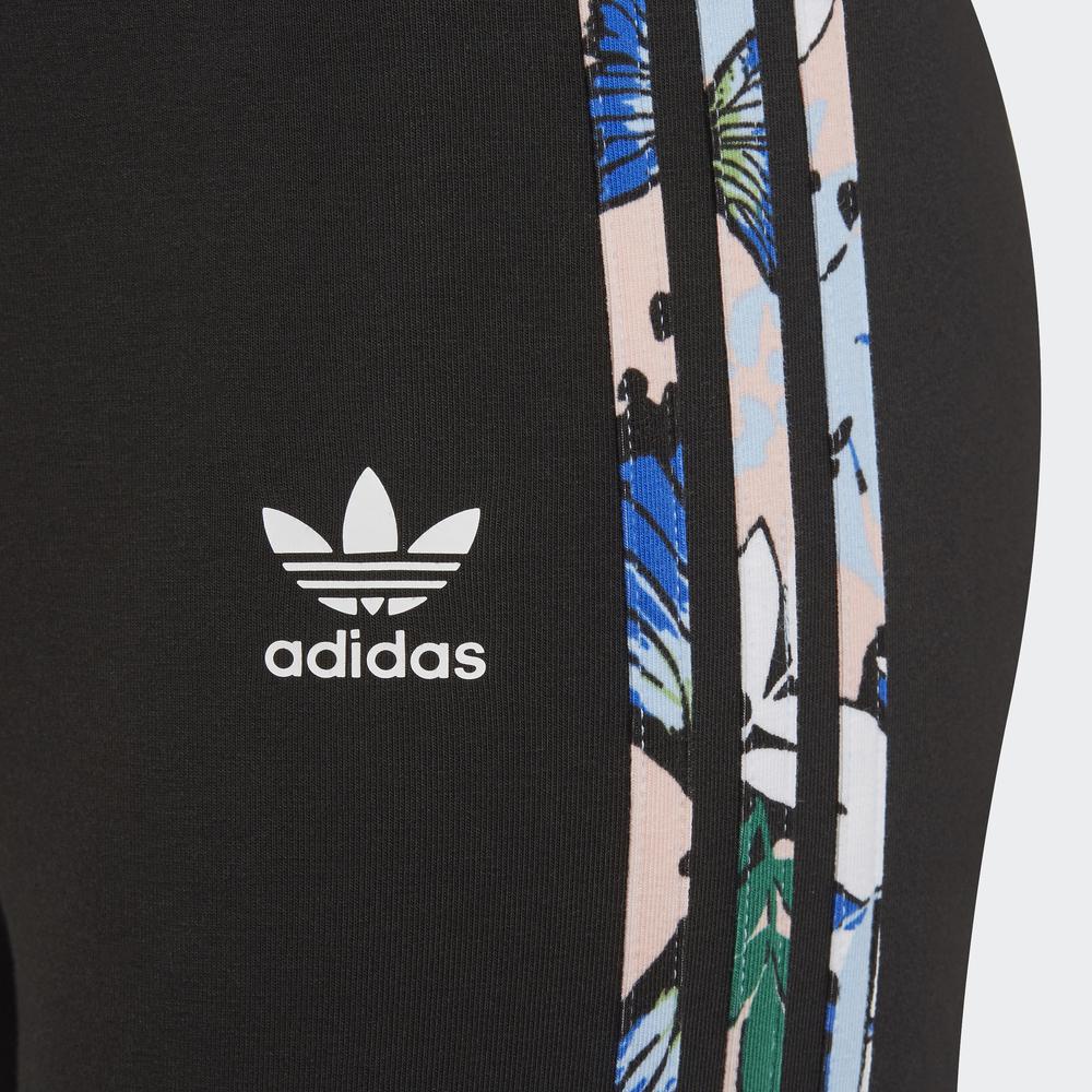 Quần Bó adidas ORIGINALS Em bé Quần Bó Cạp Cao Họa Tiết Hoa Bướm HER Studio London Màu đen H22594