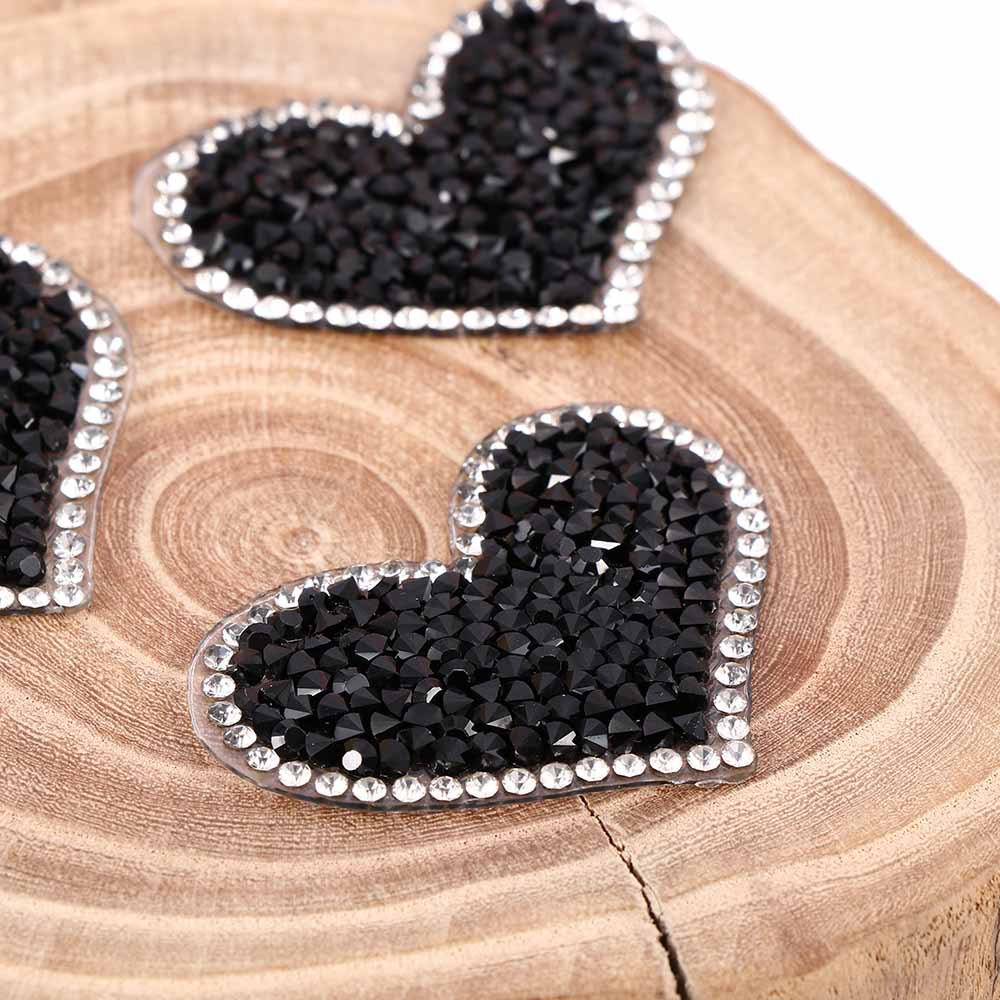 Set 5 Miếng Vá Quần Áo Hình Trái Tim Xinh Xắn