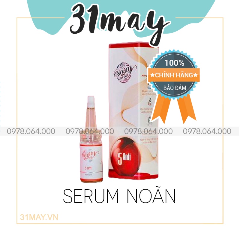 Serum Noãn Thực Vật Hải Âu Việt Chính Hãng 12ml