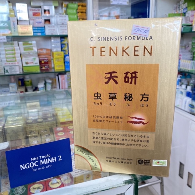 ✅ [Chính Hãng] Đông Trùng Hạ Thảo TenKen Bổ phổi ích thận (60 viên)