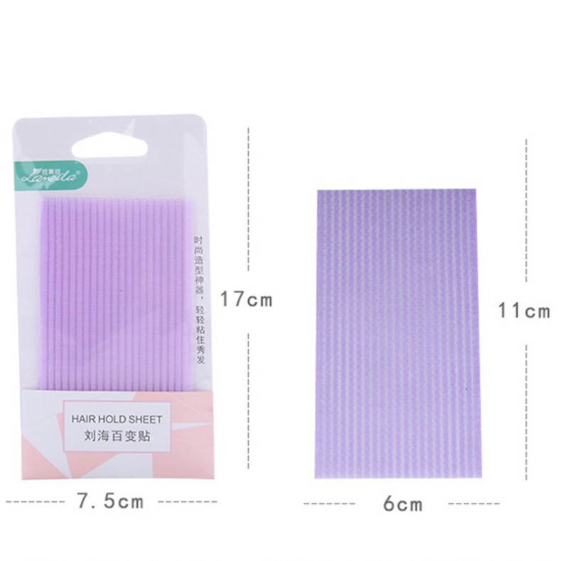 Miếng xước tóc mái khi trang điểm cố định tóc không đường may tiện dụng LC078