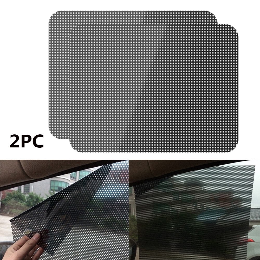 Bộ 2 tấm phim dán chống nắng cho cửa kính xe hơi tiện dụng