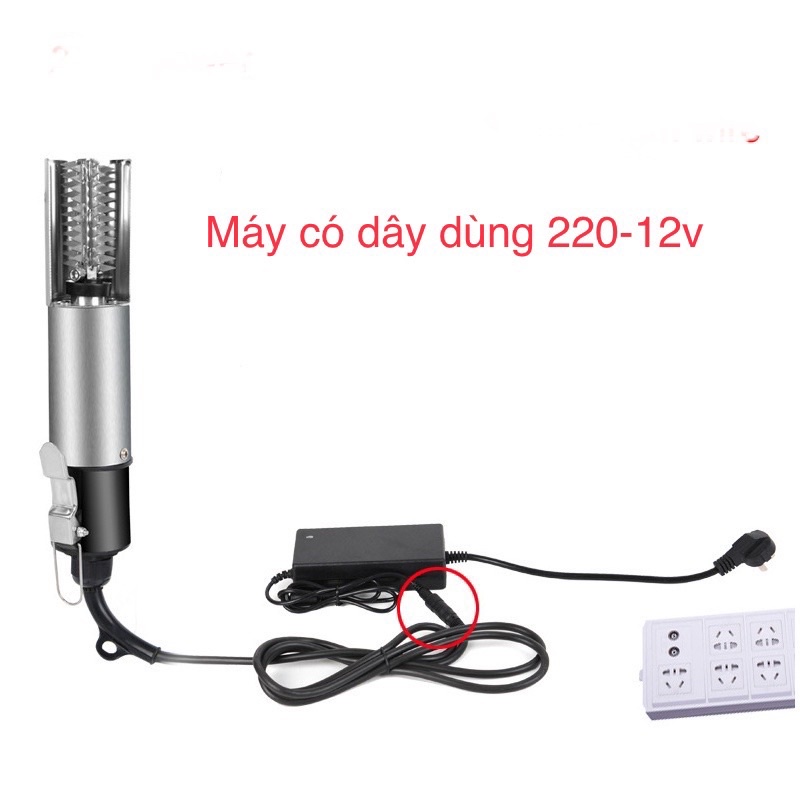 Máy ĐÁNH VẢY CÁ CẦM TAY CÔNG SUẤT LỚN