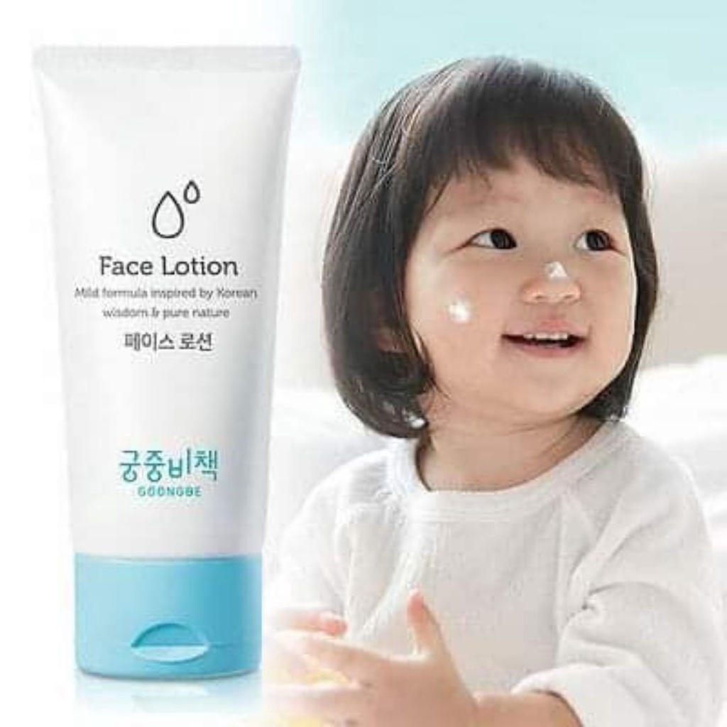 Kem dưỡng ẩm Goongbe bảo vệ da mặt FACE LOTION cho bé từ 0 tháng tuổi