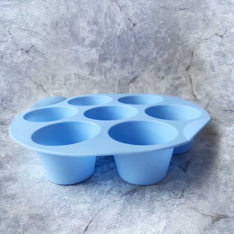 Khuôn silicon khay tròn làm thạch, bánh nướng Mã KD2J2S