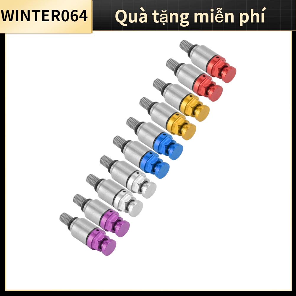 2 cái M5x0.8 Hợp kim nhôm Ngã ba không khí Bleeder Van giảm áp Thay thế cho CRF150R CR125R CR250R CRF250R Winter064