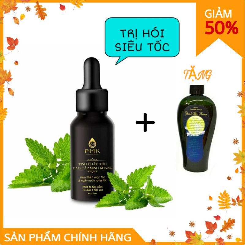 Tinh chất mọc tóc cao MINH KHANG- mọc tóc siêu tốc, giảm rụng tóc, ngứa gàu