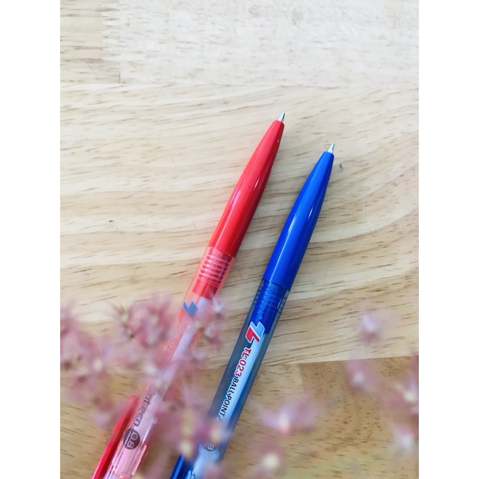 Bút bi TL-023 0.8mm - MÀU ĐỎ