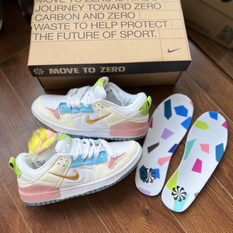 Giày thể thao nam nữ SB dunk, Giày Sneaker SB dunk xanh lá, SB dunk 7 màu,SB dunk kem bản cao cấp full bill box pk