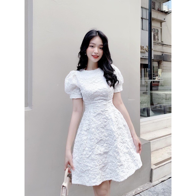 Váy đầm đi tiệc đẹp sang trọng kín đáo Sisiro Dress