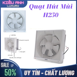 Quạt hút mùi senko h250 quạt treo tường hút và thông gió 2 chiều nhà bếp , nhà vệ sinh