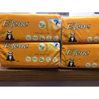 Khăn giấy rút Elene  100 tờ, 3 lớp.